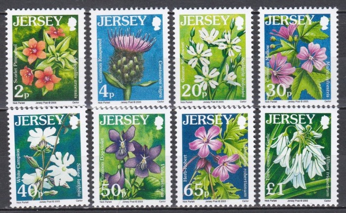 Jersey 2005 - Flori sălbatice, MNH