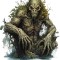 Sticker decorativ, Halloween, Verde, 71 cm, 1308STK-9