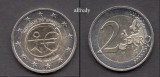 AUSTRIA 2 euro 2009, 10 ani EURO