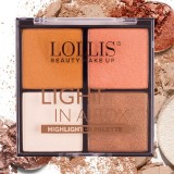 Paletă Iluminator 4 Culori 03, Lollis
