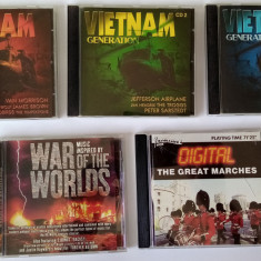 Muzica 5 x 5 Vietnam Generation CD1,CD2, CD3; War of Wolds; The Great Marches 3