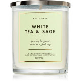 Bath &amp; Body Works White Tea &amp; Sage lum&acirc;nare parfumată 227 g