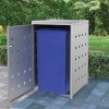 VidaXL Magazie pentru o pubelă, oțel inoxidabil, 240 L 145379