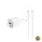 Incarcator Retea Cu Cablu USB-C XO Design CE21 30W 3A 1 x USB-A - 1 x USB-C Alb