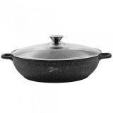 Cratita din aluminiu turnat TOL321-CC, 5.5 L, 32 x 8.5 cm