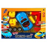 Set de asamblare masinuta sport, Zapp Toys, 30 piese