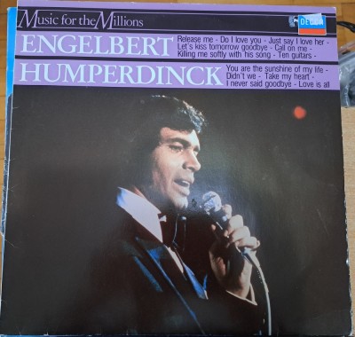 Disc Vinil Engelbert Humperdinck - Engelbert Humperdinck-Decca- 6495 105 foto