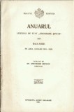 C9692N Anuarul Liceului de stat Gheorghe Șincai din Baia Mare pe anul școlar 1919-1920 publicat de dr Gheorghe Hetcou, director, 1920, Baia Mare