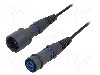 Conector fibra optica, {{Subtip conector}}, 2 pini, BULGIN - PXF6055CAA foto