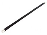 Bandă de &icirc;mpăm&acirc;ntare izolată 25mm2 &Oslash;1: 9mm &Oslash;2: 9mm