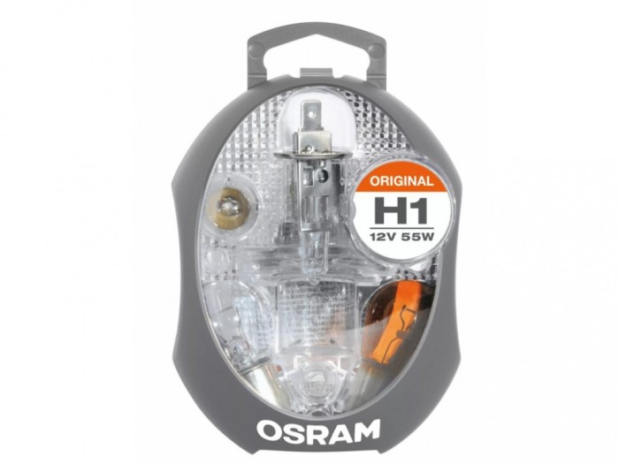 Trusa Lampi de Rezerva OSRAM 6 Bucati H7 P21W PY21W P21/5W R5W W5W Set de Lampi Auto Performance AutoTuning