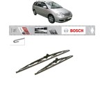 Cumpara ieftin Set 2 stergatoare TOYOTA COROLLA Estate (E12) 2001-2007, Tip Clasic Standard, Bosch Twin