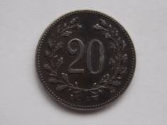 20 Heller 1917 IMPERIUL AUSTRO-UNGAR