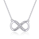 Lantisor Din Argint --- FAMILY FOREVER --- Arg395N, Argintboutique