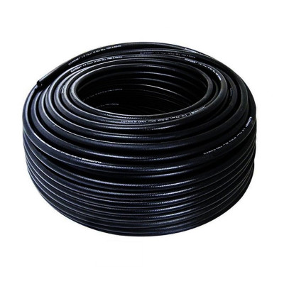 Furtun gaz Micul Fermier, 50 m, PVC, Negru foto