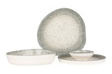 Rinart Set de vesela - Olmeca - 24 bucăți - 6 persoane - Porţelan
