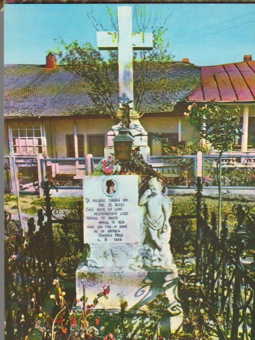 CPI B14925 - CARTE POSTALA - MANASTIREA VARATEC. MORMANTUL VERONICAI MICLE
