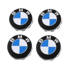 Set 4 Capace Centrale Jante compatibile BMW diametru 68mm
