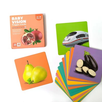 Set carti cu imagini color,12-36 luni foto