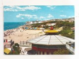 FA125 -Carte Postala- ITALIA - S. Vicenzo. Spiaggia e Bagnetti La Lanterna, necirculata