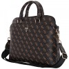 Geanta Guess 4G Triangle Logo pentru Laptop 15inch, Neagra Maro