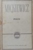 Poezii Adam Mickiewicz, Editura de Stat, 1957, 206 pagini, limba romana, carte poezie