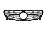 Grila crom/neagra cu diamant potrivita pentru Mercedes GLA X156 2014-2017 Performance AutoTuning