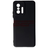 Husa Silicon Xiaomi 11T / 11T Pro, Negru, High Copy, Protectie Premium