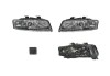 Faruri Audi A4 B6 (2000-2004) Stanga+Dreapta, LED, Tuning, H1+H1, Manual/Electric, Transparent