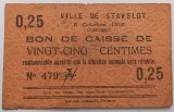 Belgia 25 Centimes 1915, Moneda Veche Belgiana, Numismatica Europa