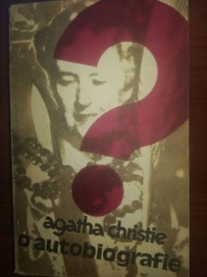 O autobiografie- Agatha Christie foto