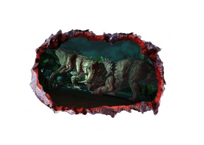 Sticker decorativ cu Dinozauri, 85 cm, 4426ST-1 foto