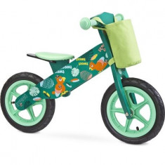 Bicicleta de lemn Toyz Zap Green foto