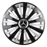 Set 4 Capace Roti, potrivite jantelor de R15, pentru Mercedes-Benz, model falcon dual, Autohelix MSA