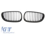 Grile rinichi mat negru potrivite pentru BMW Seria 1 F20 cu 5 usi, F21 cu 3 usi 2011-2015 Performance AutoTuning