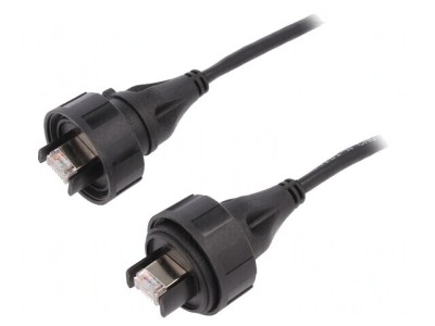 Patch Cord Ethernet 5m Buccaneer 8P 1,5A Aurit foto