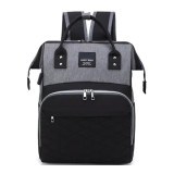 Cumpara ieftin Rucsac multifunctional pentru mamici, Mavina GT3692, Negru/Gri