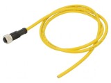 Conector M12 mufă PIN 5 mamă A-DeviceNet CANopen 1m