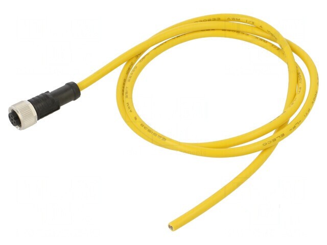 Conector M12 mufă PIN 5 mamă A-DeviceNet CANopen 1m