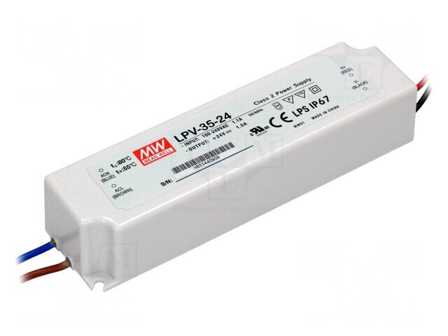 Alimentator LED 36W 24V 1.5A IP67