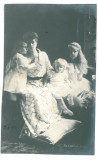 4582 - Regina MARIA, Queen MARY, &amp; Children, Regale - old postcard - used 1906, Circulata, Printata