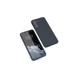 Husa Kwmobile pentru Samsung Galaxy S22 Plus, Silicon, Gri, 56761.186