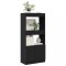 vidaXL Dulap &icirc;nalt, negru, 63x33x140 cm, lemn prelucrat 855107