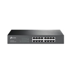 Switch Refurbished TP-Link TL-SG1016D, 16 Porturi Gigabit 10/100/1000 Mbps, Tehnologie Green Ethernet