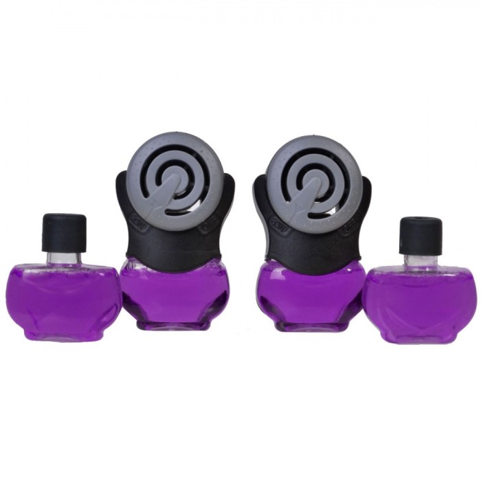 Odorizant Auto, Lavandă, Set 2 Bucăți, Pentru Gură de Ventilare