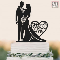 Cake Topper pentru Nunta 02 foto