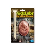 Jucarie sapa dupa un dinozaur, Dig a Glow Dinosaur, KidzLabs Mini, 4M