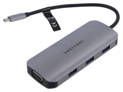 Hub USB HDMI și VGA foto