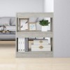 VidaXL Bibliotecă/Separator cameră, gri beton, 60x30x72 cm 811650