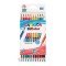 Creioane color Carioca BiColor 12/set